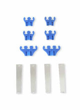 Mr. Gasket standard wire loom kit chrome / blue steel 9881