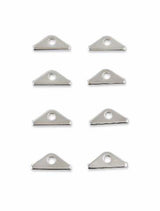 Mr. Gasket valve cover clamps chrome steel 9899
