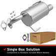 2005-2009 Subaru Legacy Direct-Fit Muffler Kit 108-0079 aluminized steel
