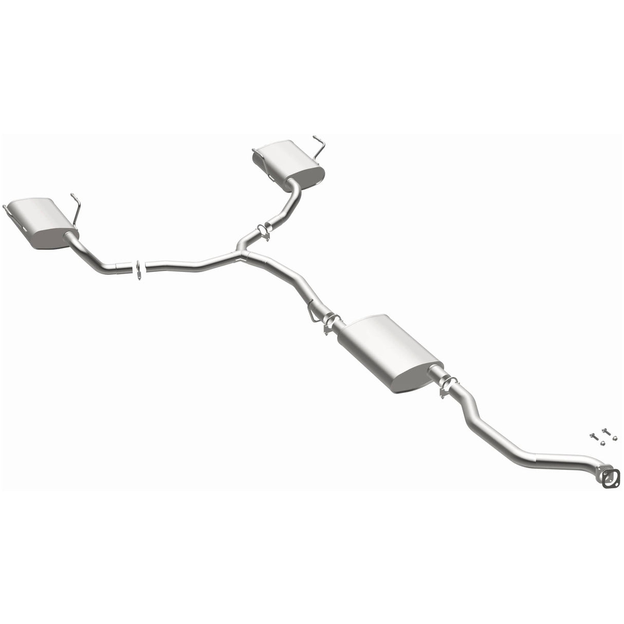 2013-2017 Buick Enclave Direct-Fit Replacement Exhaust System 106-0765 aluminized steel