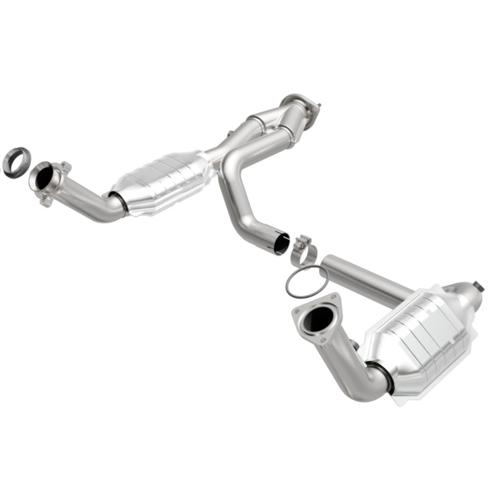 MagnaFlow direct-fit catalytic converter for 1999-2000 Chevy 4.3L stainless steel CARB compliant 51097
