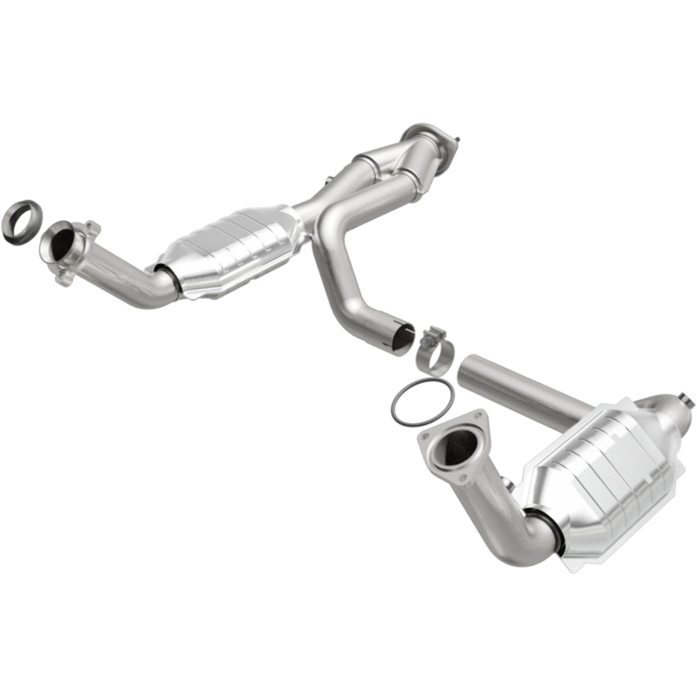 MagnaFlow direct-fit catalytic converter for 1999-2000 Chevy 4.3L stainless steel CARB compliant 51097