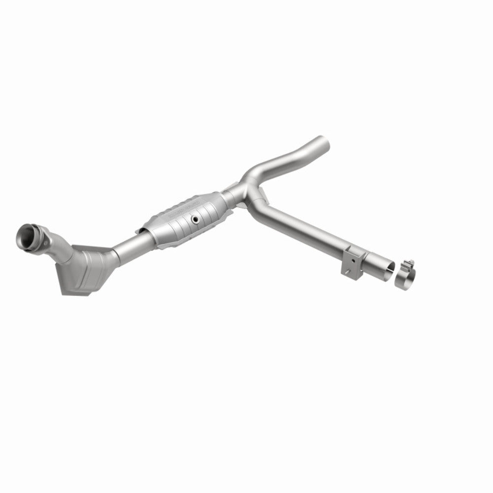 MagnaFlow direct-fit catalytic converter for 1999-2000 Ford F-150 4.2L stainless steel Federal EPA compliant OBDII 93393