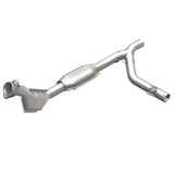 MagnaFlow direct-fit catalytic converter for 1999-2000 Ford F-150 5.4L passenger side stainless steel Federal EPA compliant OBDII 93397