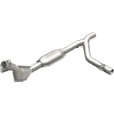 MagnaFlow direct-fit catalytic converter for 1999-2000 Ford F-150 5.4L passenger side stainless steel Federal EPA compliant OBDII 93397