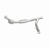 MagnaFlow direct-fit catalytic converter for 1999-2000 Ford F-150 5.4L passenger side stainless steel Federal EPA compliant OBDII 93397