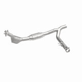 MagnaFlow direct-fit catalytic converter for 1999-2000 Ford F-150 5.4L passenger side stainless steel Federal EPA compliant OBDII 93397