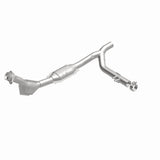 MagnaFlow direct-fit catalytic converter for 1999-2000 Ford F-150 5.4L passenger side stainless steel Federal EPA compliant OBDII 93397