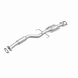 MagnaFlow direct-fit catalytic converter fits 2000 Mitsubishi Galant 2.4L and 2000 Mitsubishi Eclipse 2.4L 2.4 inch inlet/outlet stainless steel CARB compliant OBDII 49458