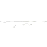 t 99-01 Ford F-250 Intermediate Brake Line Kit Stainless Steel Fine Lines