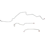 Front Brake Line Kit for 2013 99-01 Ford F-250 SD ABS steel