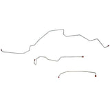 Front Brake Line Kit for 2013 99-01 Ford F-250 SD ABS stainless steel