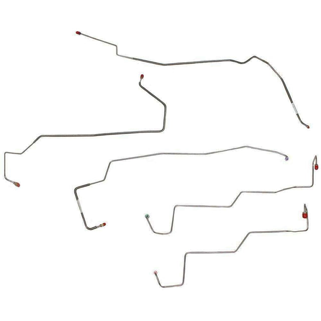 t 99-01 Ford F250 SD Front Brake Line Kit Stainless Steel Fine Lines