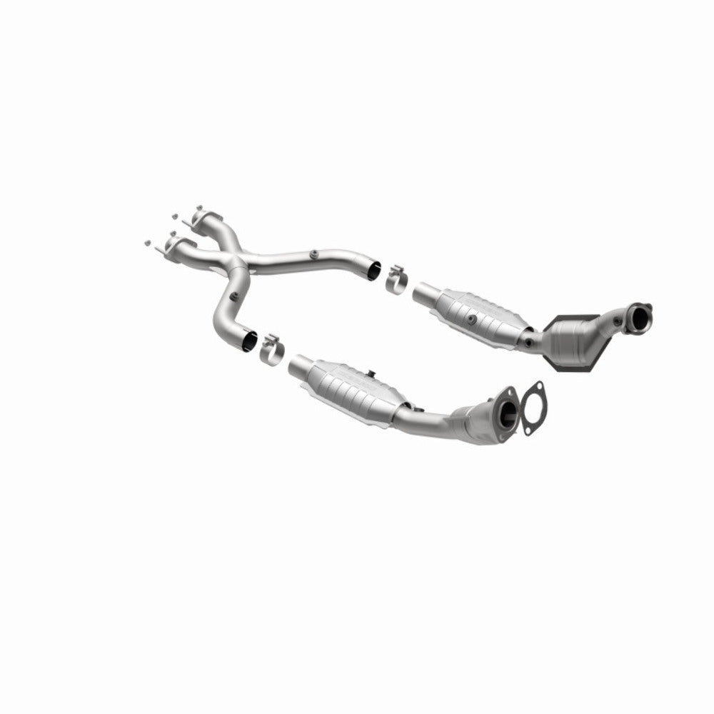 MagnaFlow direct-fit catalytic converter for 1999-2004 Ford Mustang 4.6L stainless steel CARB compliant 51848