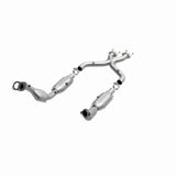 MagnaFlow direct-fit catalytic converter for 1999-2004 Ford Mustang 4.6L stainless steel CARB compliant 93671
