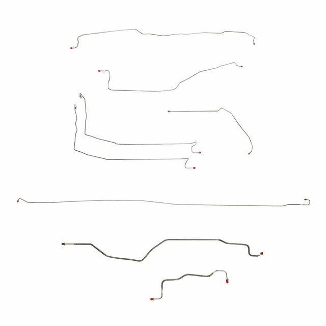 Complete Brake Line Kit for 2013 99-02 Chevy Silverado 1500 Reg Cab/ ABS 2WD long bed steel