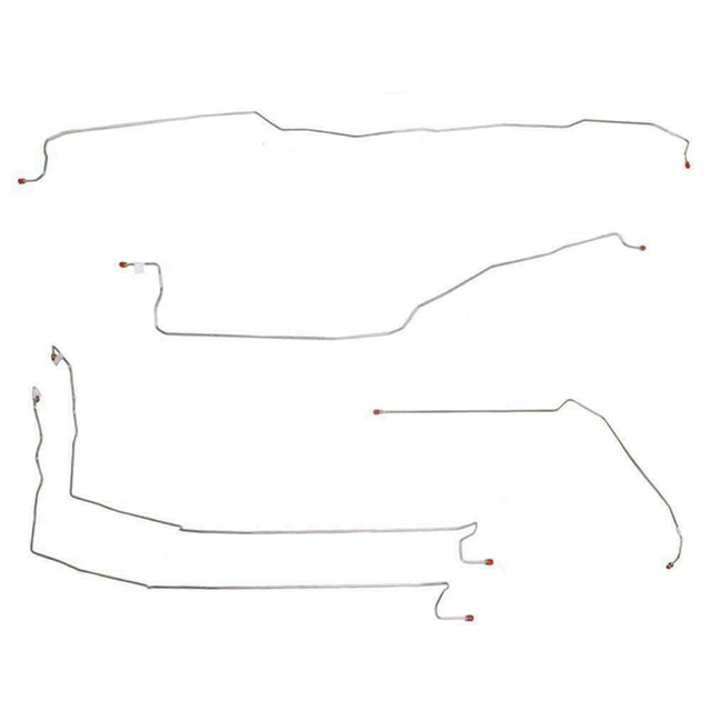 Front Brake Line Kit for 2013 99-02 GMC Sierra 1500 steel