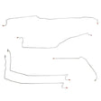 t 99-02 GMC Sierra 1500 Front Brake Line Kit RWD Stainless Steel Fine Lines