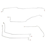 t 99-02 GMC Sierra 1500 Front Brake Line Kit RWD Stainless Steel Fine Lines