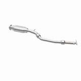 MagnaFlow direct-fit catalytic converter fits 1999-2002 Daewoo Lanos 1.6L and 1999-2002 Lanos 1.6 rear 1.6 inch inlet/outlet stainless steel CARB compliant OBDII 49547