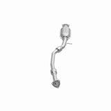 MagnaFlow direct-fit catalytic converter fits 1999-2002 Daewoo Lanos 1.6L and 1999-2002 Lanos 1.6 rear 1.6 inch inlet/outlet stainless steel CARB compliant OBDII 49547