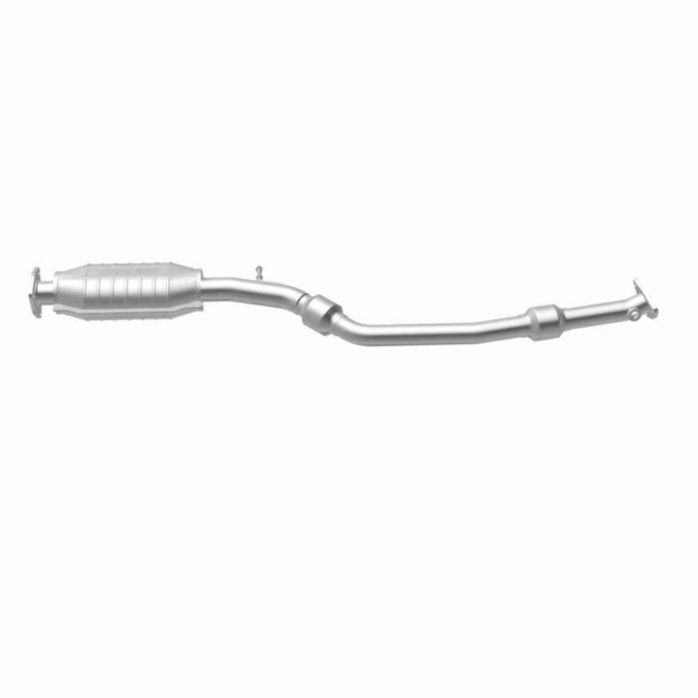 MagnaFlow direct-fit catalytic converter fits 1999-2002 Daewoo Lanos 1.6L and 1999-2002 Lanos 1.6 rear 1.6 inch inlet/outlet stainless steel CARB compliant OBDII 49547