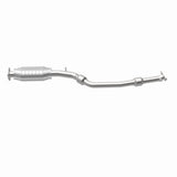 MagnaFlow direct-fit catalytic converter fits 1999-2002 Daewoo Lanos 1.6L and 1999-2002 Lanos 1.6 rear 1.6 inch inlet/outlet stainless steel CARB compliant OBDII 49547
