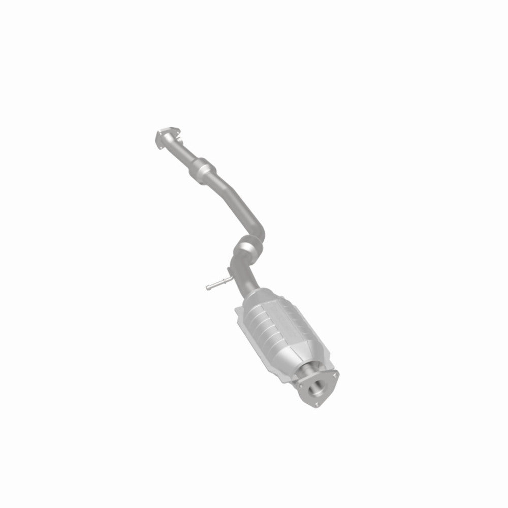 MagnaFlow direct-fit catalytic converter fits 1999-2002 Daewoo Lanos 1.6L and 1999-2002 Lanos 1.6 rear 1.6 inch inlet/outlet stainless steel CARB compliant OBDII 49547