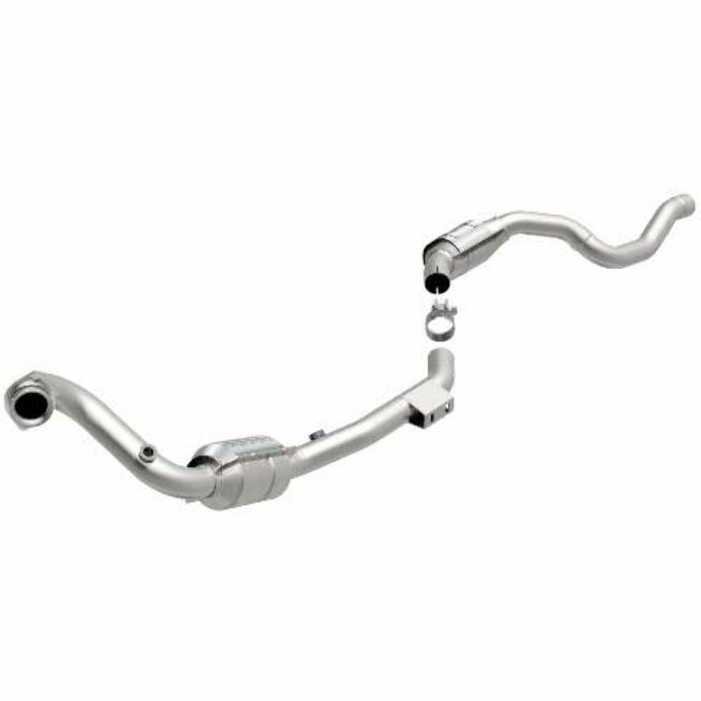 MagnaFlow direct-fit catalytic converter fits 1999-2002 Merc ML430 passenger side 4.3L passenger side stainless steel CARB compliant 447277