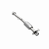 MagnaFlow direct-fit catalytic converter fits 1999-2003 Chevrolet Tracker and Suzuki Vitara, this and 1999-2002 Vitara 1.6/2 1.6 inch inlet/outlet stainless steel CARB compliant OB