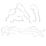 Complete Brake Line Kit for 1999-2003 99-03 Toyota Solara AWABS ABS disc brakes stainless steel