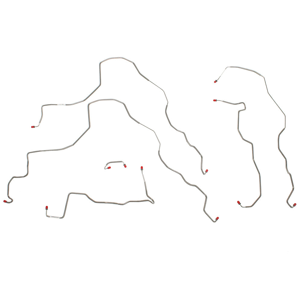 t 99-03 Toyota Solara Complete Brake Line Kit w/ AWABS, 4W Disc Brakes Steel CBK0031OM Fine Lines