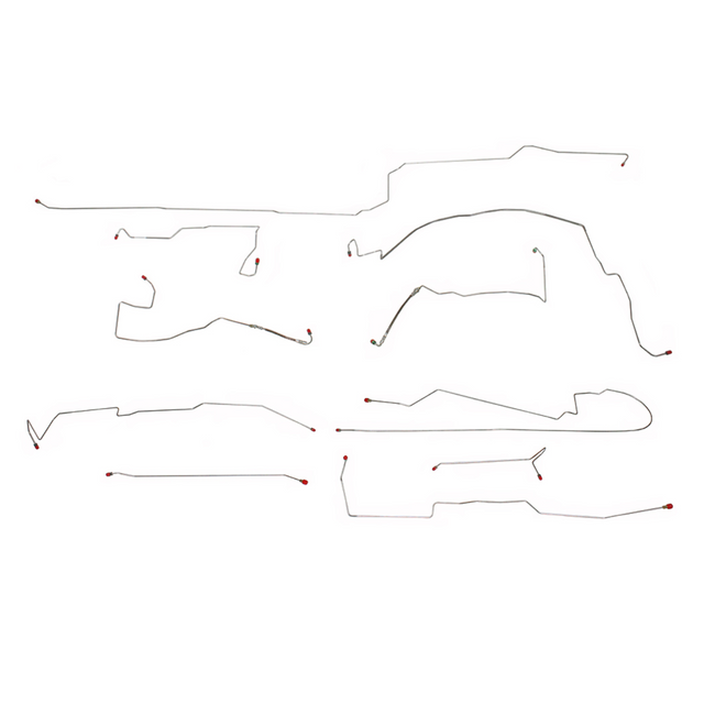 t 99-04 Chrysler 300M Complete Brake Line Kit AWABS Traction Control Stainless Steel Fine Lines