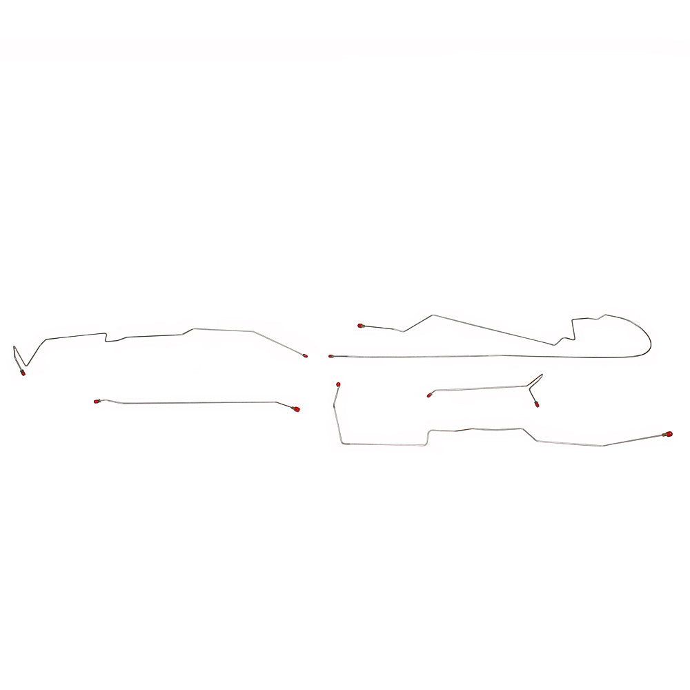 Complete Brake Line Kit for 99-04 Chrysler 300M AWABS stainless steel