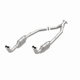 MagnaFlow direct-fit catalytic converter fits 1999-2002 Land Rover Discovery 4.0L and 2003-2004 Land Rover Discovery 4.6L stainless steel CARB compliant OBDII 49720