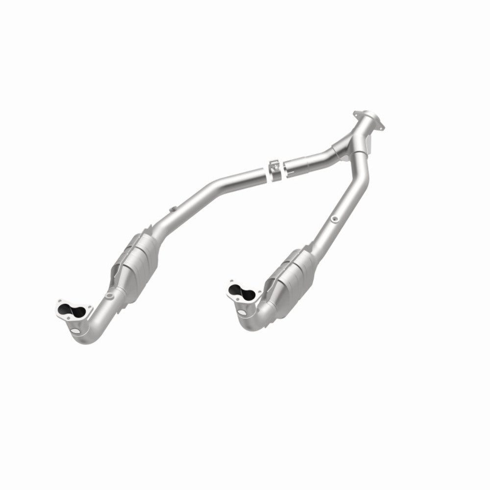MagnaFlow direct-fit catalytic converter fits 1999-2002 Land Rover Discovery 4.0L and 2003-2004 Land Rover Discovery 4.6L stainless steel CARB compliant OBDII 49720