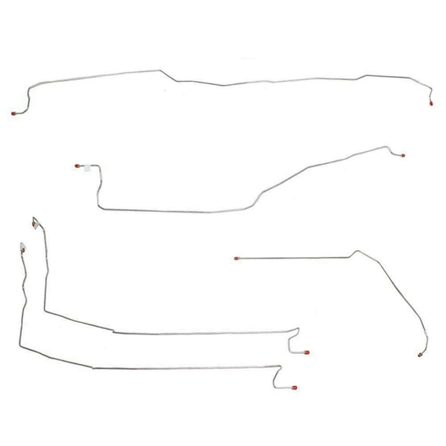 t 99-05 GMC Sierra 2500 Front Brake Line Kit Steel TKT0301OM Fine Lines