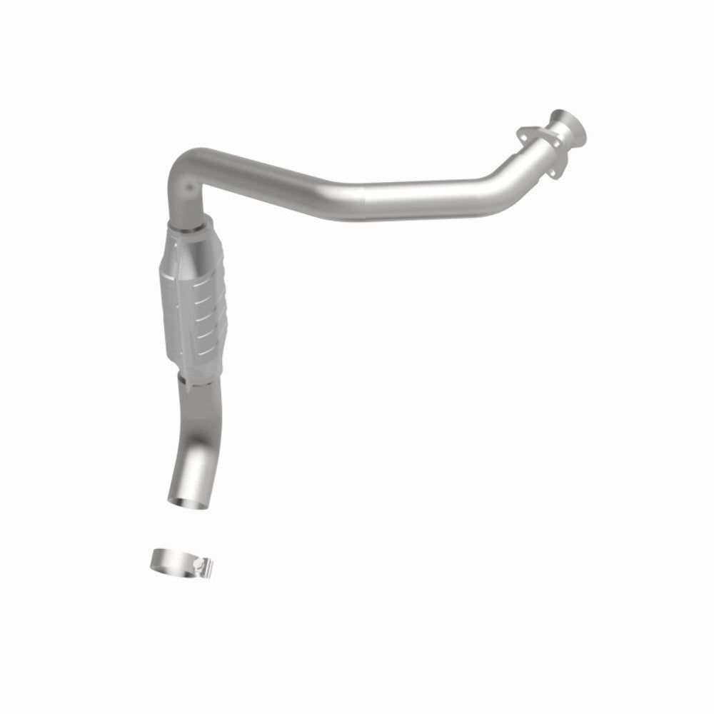 MagnaFlow direct-fit catalytic converter fits 1996-1999 Chevrolet Express 1500, Chevrolet Express 2500, and additional vehicles. Hardware is included to eliminate the hassle of wor