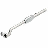 MagnaFlow direct-fit catalytic converter fits 1996-1999 Chevrolet Express 3500, Chevrolet Express 1500, and additional vehicles. Avoid potential exhaust leaks by using the included