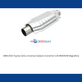 MagnaFlow universal catalytic converter 2.25 inch inlet/outlet stainless steel Federal EPA compliant OBDII 99005h