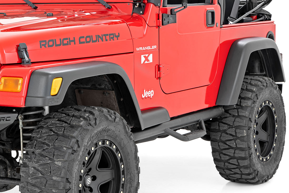 Fits Jeep Wrangler TJ (97-06) (04-06) Fender Flare Kit; 5.5" Wide; 99033