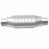 MagnaFlow universal catalytic converter 2.25 inch inlet/outlet stainless steel Federal EPA compliant OBDII 99035h