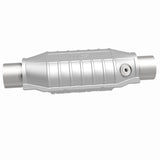 MagnaFlow universal catalytic converter 2.5 inch inlet/outlet stainless steel Federal EPA compliant OBDII 99036h