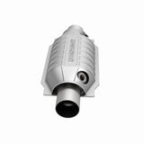 MagnaFlow universal catalytic converter 2.5 inch inlet/outlet stainless steel Federal EPA compliant OBDII 99066h