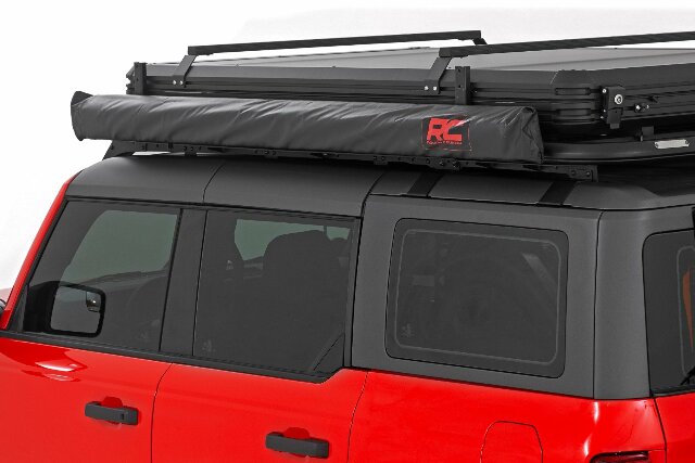 Retractable Roof Rack Awning; 6'6" x 9'8" (Fits Trucks & SUVs) 99081