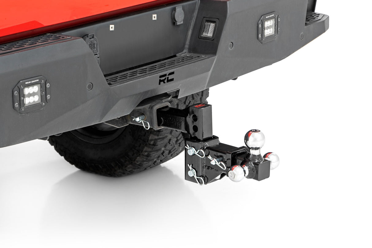 Adjustable Trailer Hitch; 6" by Rough Country