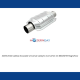 MagnaFlow universal catalytic converter 2.5 inch inlet/outlet stainless steel Federal EPA compliant OBDII 99106h