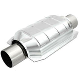 MagnaFlow universal catalytic converter 2.25 inch inlet/outlet stainless steel Federal EPA compliant OBDII 99135h
