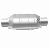 MagnaFlow universal catalytic converter 2.5 inch inlet/outlet stainless steel Federal EPA compliant OBDII 99136h