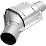 MagnaFlow universal catalytic converter 2.25 inch inlet/outlet stainless steel Federal EPA compliant OBDII 99175h